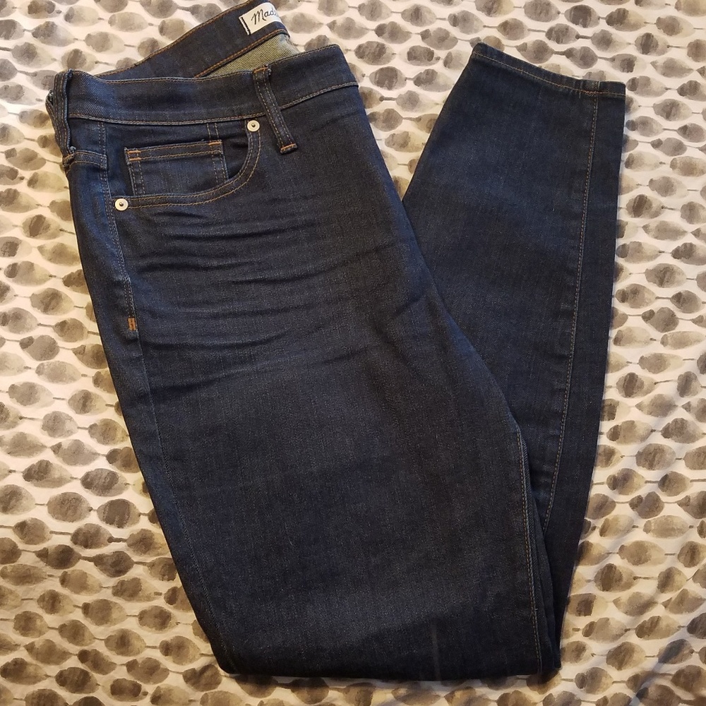 Madewell High Riser Skinny Jeans
